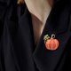 thumbnail image 3 of Abrigo, jersey, accesorio, ramillete, broche con forma de calabaza con diamantes de imitación, broche decorativo europeo, broche con hebilla para cárdigan., 3 of 8