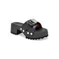 thumbnail image 1 of Sandalia con Tacón Exterior Sintético Color Negro Para Mujer De RBCOLLECTION, 1 of 3