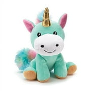 Unicorn with Gold Horn Rainbow Plush , 8" H (9732141)