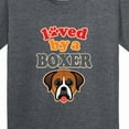 thumbnail image 4 of Inktastic Boxer Dog Lover Pet Owner Youth T-Shirt, 4 of 5