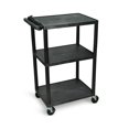 thumbnail image 2 of Luxor 42"H AV Cart - Three Shelves, Electric, 2 of 2