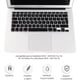 thumbnail image 2 of Lenfech Cubre Teclado compatible para Macbook Pro y Air 2012-2015 Lenfech  Cubre Teclado para Laptop, 2 of 6