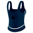thumbnail image 3 of Women's WEAR by Erin Andrews Navy Dallas Cowboys Square Neck Tank Top, 3 of 5