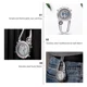 thumbnail image 2 of 1 reloj con gancho para escalar, mochila, reloj de bolsillo brillar Electrónica, 2 of 5