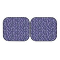 thumbnail image 5 of Lsque Lavender Flowers 2 PCS Windshield Sun Shade | CarFoldable Window Covers | Car Accessories Reflect UV for Universal Cars SUV Truck | Large, 5 of 7