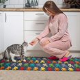thumbnail image 3 of Red Bigfoot Pattern Kitchen Rugs Sets Of 2,Anti Fatigue Kitchen Mat Rugs Non Slip Washable,Decorative Kitchen Floor Mats for Kitchen,Sink,Laundry,17"x30"+17"x47", 3 of 7