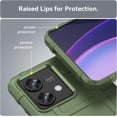 thumbnail image 4 of for Motorola Edge 40 Neo Case for Man, Heavy Duty Protection Shockproof Slim Phone Case Support Wireless Charging Cover for Motorola Edge 40 Neo HD Green, 4 of 16