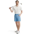 thumbnail image 4 of MASKERT Men's Golf Shorts 7" Work Casual Pants Lightweight Quick-Dry Waterproof Flat-Front Hybrid Shorts, 4 of 6