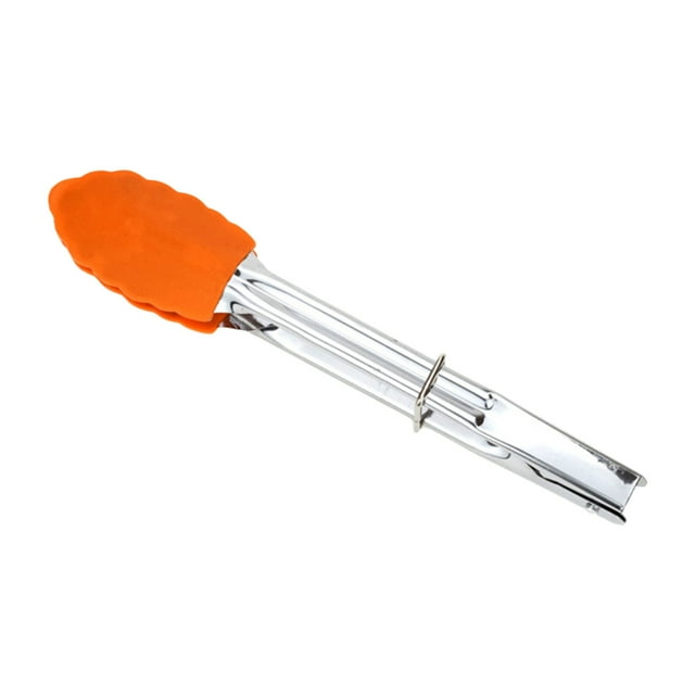 1pc Mini Tongs With Silicone Tips 7 Inch Serving Tongs 7 Big Chip Clips Reusable Chip Bags Chips Clips Variety Pack Cereal Clips Clips Clip Refrigerator Rainbow Bag Clips Mini Bag Clips Small Clips