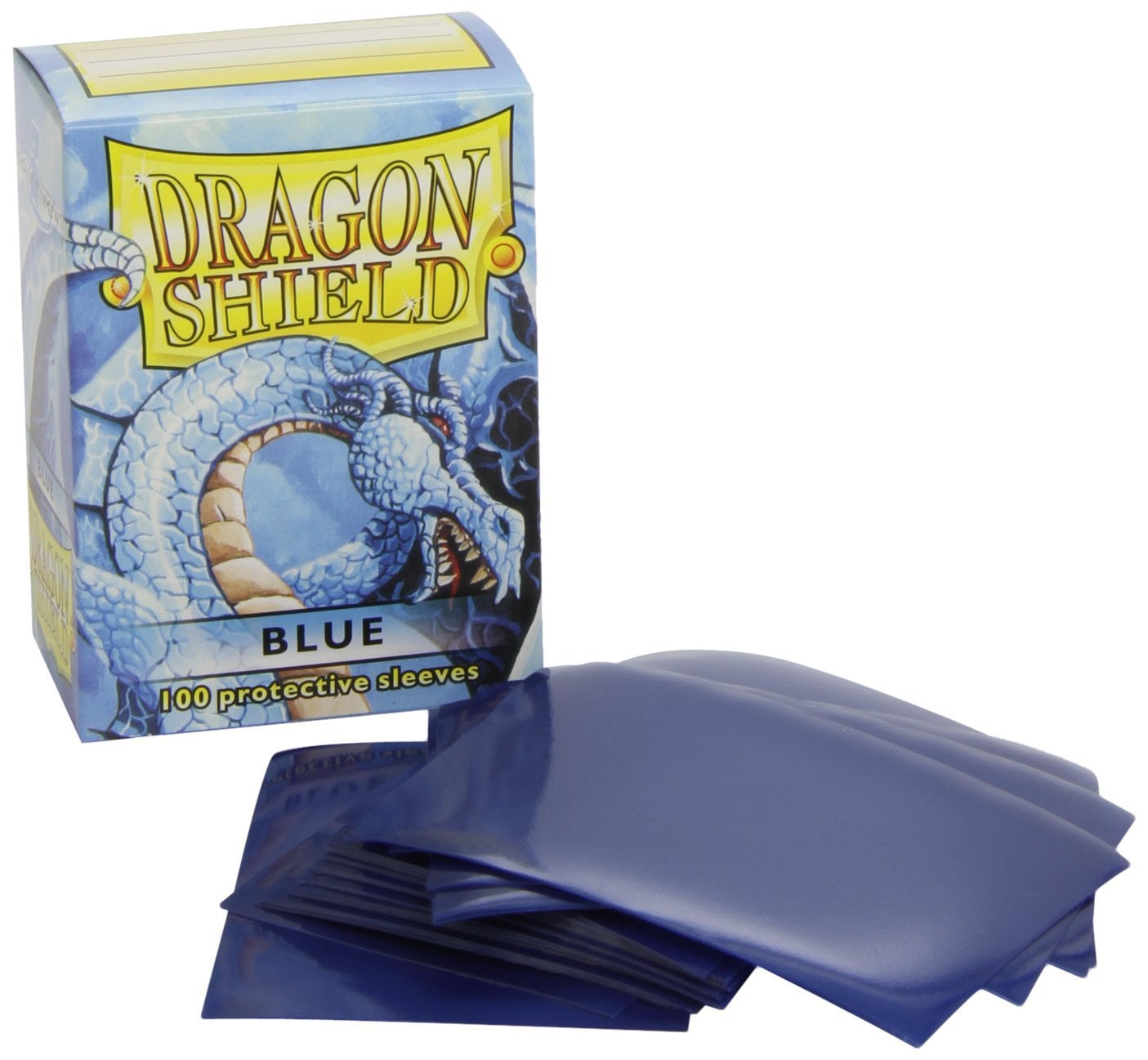 NEW DRAGON SHIELD MATTE BLUE CARD SLEEVES CARD PROTECTION EASE TO SHUFFLING 
