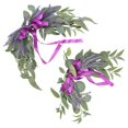 thumbnail image 1 of Fake Lavender Arch Flower for Decoration 2Pcs Artificial Wedding Props, 1 of 4