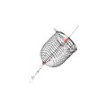 thumbnail image 1 of Greeniant Oceans River Lake Baitcasting jaula de pesca portátil reutilizable Metal cebo alimentador Snap Hook Tackles equipo al aire libre Pescar S, 1 of 6