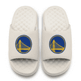 thumbnail image 2 of Unisex ISlide Cream Golden State Warriors Primary Motive Slide Sandals, 2 of 5
