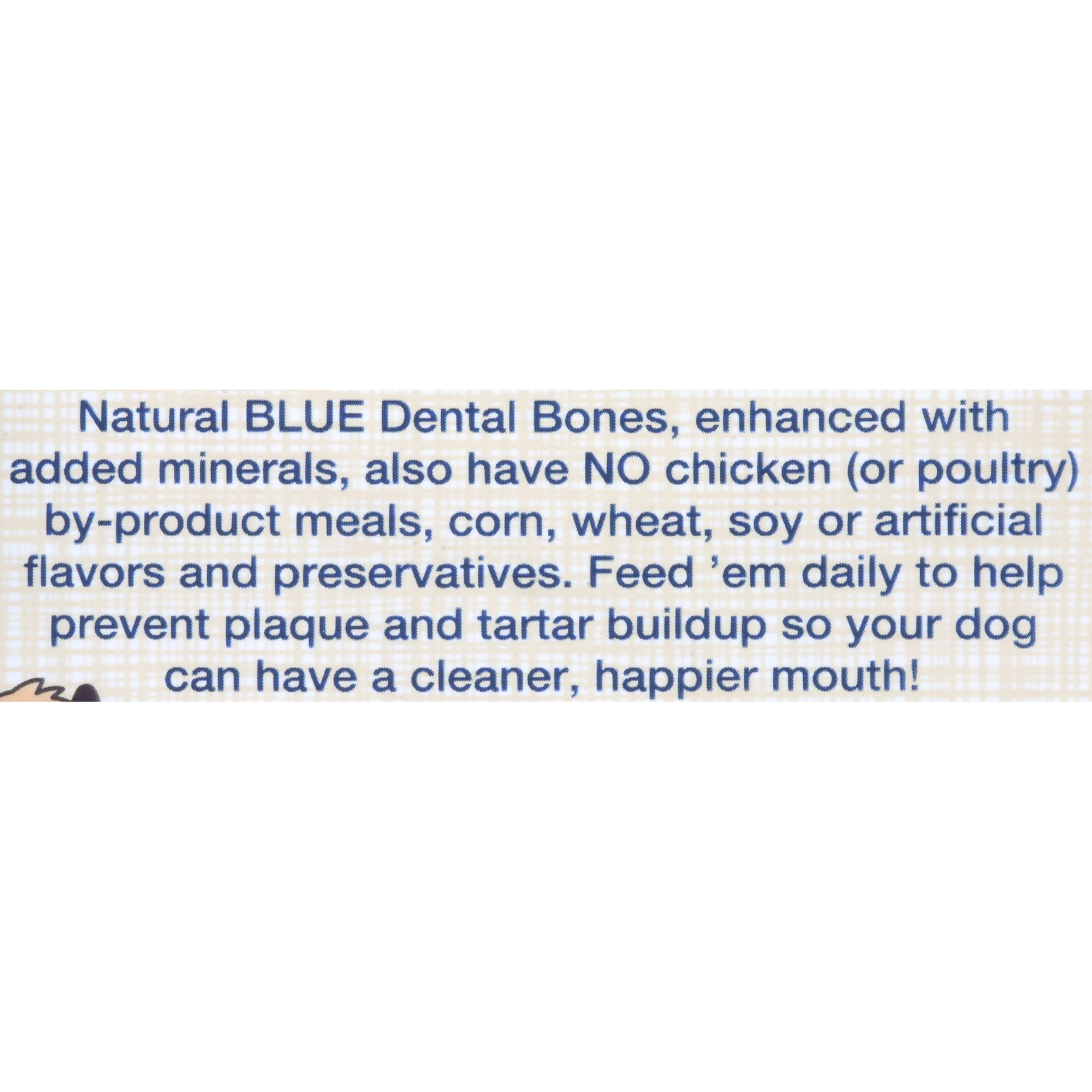 Blue buffalo sale dental bones small