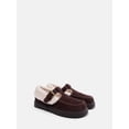 thumbnail image 2 of No Boundaries Women's Faux Shearling T Strap Clogs, 2 of 6