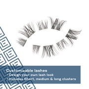Eylure Natural Curl Mixed Eyelash Cluster Kit
