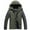 Y-Army Green7525, variant on ANINEO Men Plus Size Winter Coats Ski Snow Jacket Warm Wool Jacket Raincoat With Multiple Pockets Long Sleeve Solid Color Male Outwear