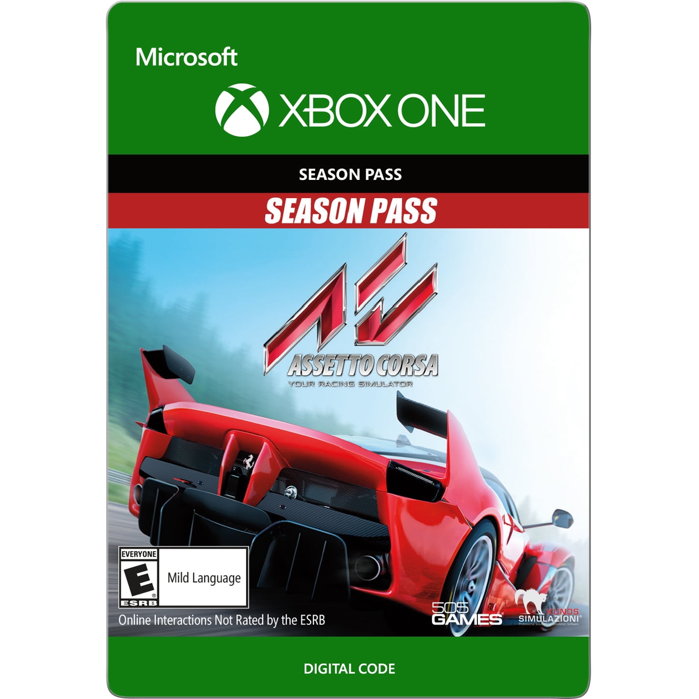 verwerken Begunstigde Theoretisch Xbox One Assetto Corsa: Season Pass (email delivery) - Walmart.com