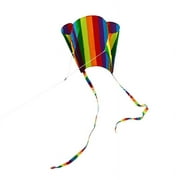 Kinder Erwachsener Regenbogen Kleiner Taschenkite + Farbe Beutel Doppelter Z5R4