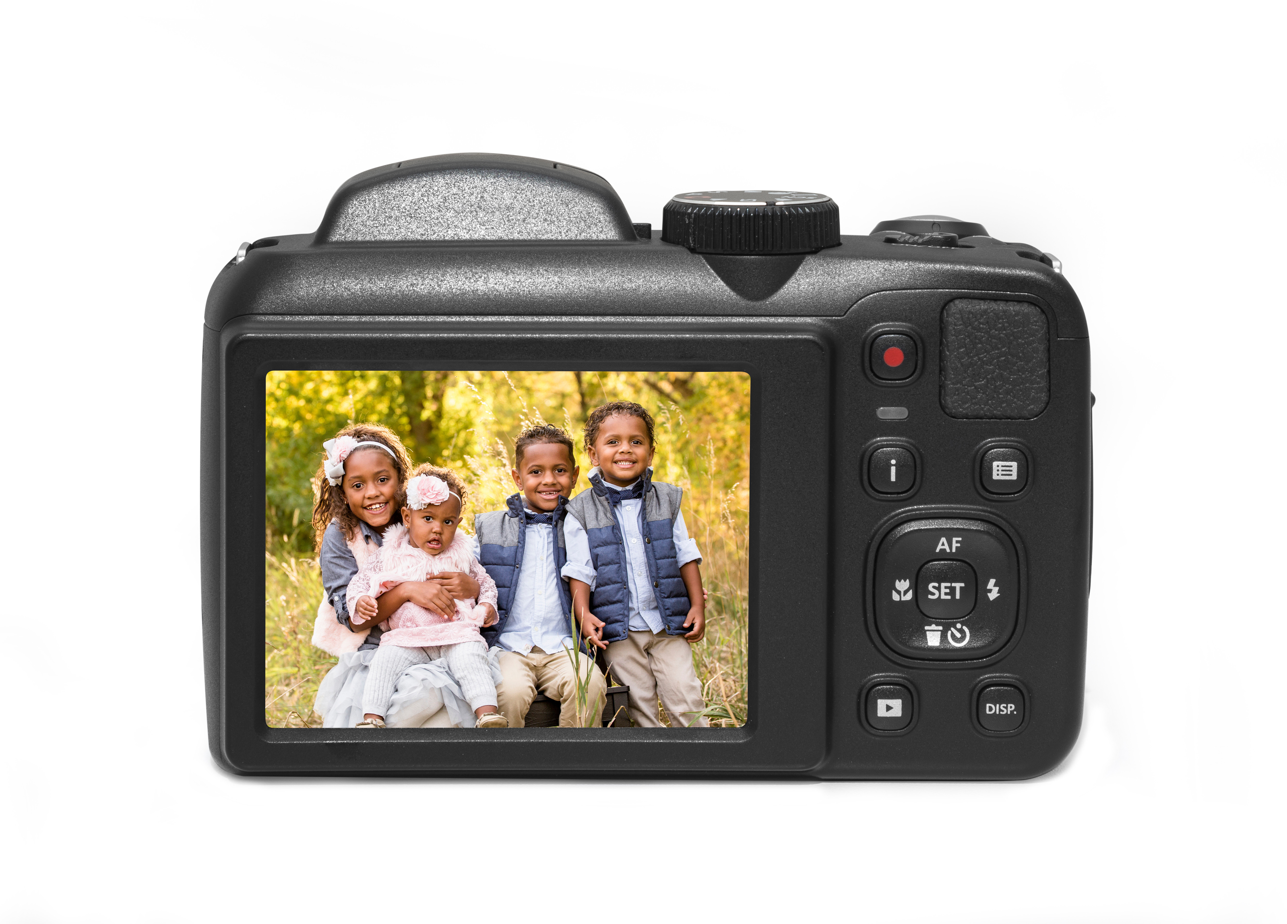 KODAK PIXPRO AZ255-BK 25x Optical Zoom Digital Camera, 16MP CMOS Sensor, 1080p Full HD Video, 3" LCD, AA Batteries - image 3 of 9