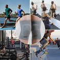 thumbnail image 5 of Rodilleras deportivas suaves y transpirables para voleibol, danza, fútbol, ​​yoga, baloncesto y patinaje - Rodilleras protectoras para adultos y niños, 5 of 5