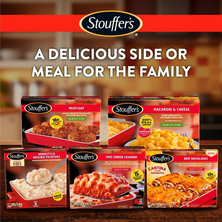 Stouffer’s Beef Enchiladas, Party Size, Frozen Enchiladas 57oz  57 oz