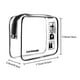 thumbnail image 2 of Neceser transparente Lermende aprobado por la TSA para viajes, 2 of 6