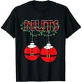 thumbnail image 1 of T-Shirt Assorti de Noël pour Couple de Châtaignes - comme sur l'Image - S, 1 of 2