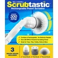 thumbnail image 4 of Scrubtastic Spin Scrubber Electric Scrubber Multi-Purpose Surface Scrubber and Cleaner, 1 Pack & 3 Brush Heads, 4 of 10