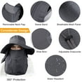 thumbnail image 3 of Sun Protection Hat, TeqHome Anti-UV Hat with Removable Neck Face Cover for Hiking Fishing Traveling, 3 of 7