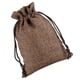 thumbnail image 3 of Matsuzay 50 Uds. Bolsa de lino con cordón organizador de joyas bolsa de almacenamiento de té portátil para el hogar Almacenamiento y organización del hogar F 10x14cm Matsuzay HA5722-26, 3 of 6