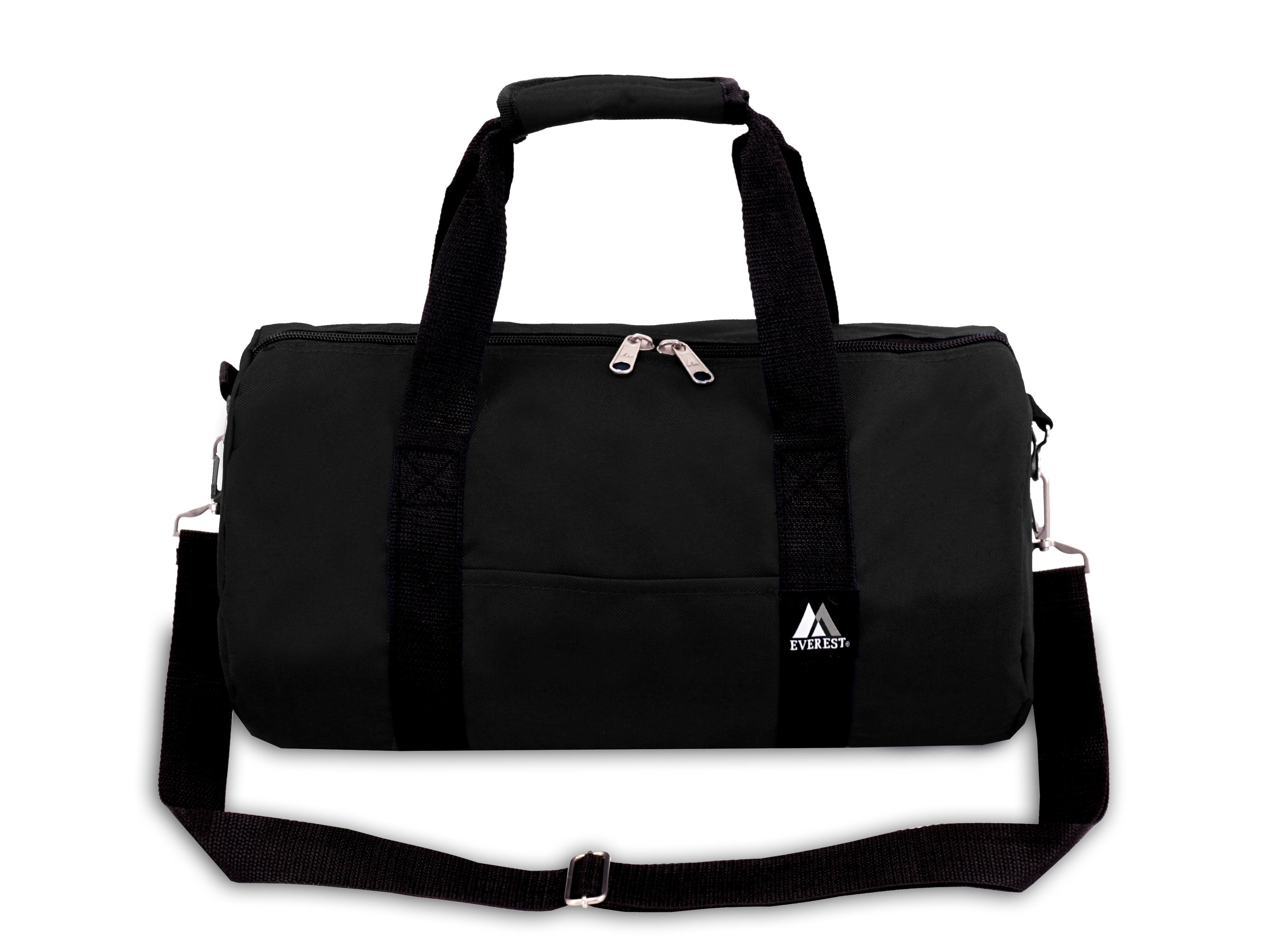 Everest Unisex 20-Inch Round Duffel Bag Black - Walmart.com