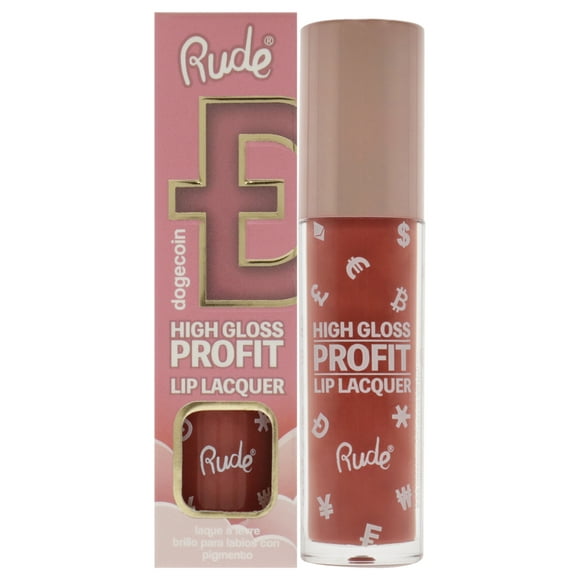 Laca de Labios Rude Cosmetics High Gloss Profit Dogecoin 0.141 oz