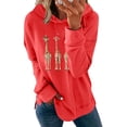 thumbnail image 7 of Hilzaten Womens Graphic Tops Long Sleeve Casual Pullover Loosse Hoodie Sweatshirts for Women, 7 of 7