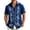 E8-Dark Blue, variant on Mens Button Down Shirts Short Sleeve Collared Shirt Floral Print Tops Hawaiian Casual Stylish Beach Summer Clothes,Black 2XL
