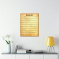 thumbnail image 3 of Scripture Walls Psalm 64 Chapter Gold Bible Canvas Christian Wall Art Ready to Hang Unframed, 3 of 18