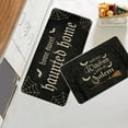 thumbnail image 5 of Halloween Kitchen Mat Set of 2, No All Witch Live in Salem Kitchen Rug, Bat Broom Halloween Farmhouse Party Floor Mat for Home Kitchen Decorations - 17x27 and 17x47 Inch, 5 of 6