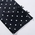 thumbnail image 3 of Capri Pants for Women Cute Y2K Polka Dots Split Flared Elastic Waist Bowknot Casual Capris Cropped Pants, 3 of 8