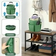 thumbnail image 4 of Garden Tool Bag, TSV Foldable Garden Tote Storage Bag with 6 Pockets, Heavy Duty Standable Garden Tool Kit Holder, 4 of 7