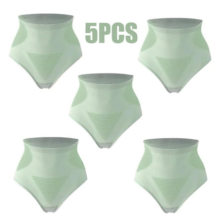 

5PCS Graphene Honeycomb Vaginal Tightening and Body Shaping Briefs Graphene Honeycomb Body Shaping Briefs for Women