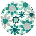 thumbnail image 4 of SAFAVIEH Kids Floral Flower Bursts Area Rug, Ivory/Green, 8' x 10', 4 of 10