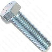 3/8"-16 x 1-1/2" Zinc Plated Grade 2 / A307 Steel Coarse Thread Hex Bolts HBHS-242