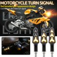 thumbnail image 2 of 2 Pzas Luz Led Para Motocicleta/De Señal De Giro/Indicador Lateral/Lámpara DRL/12V/Accesorios De Motor huangjie unisex, 2 of 2