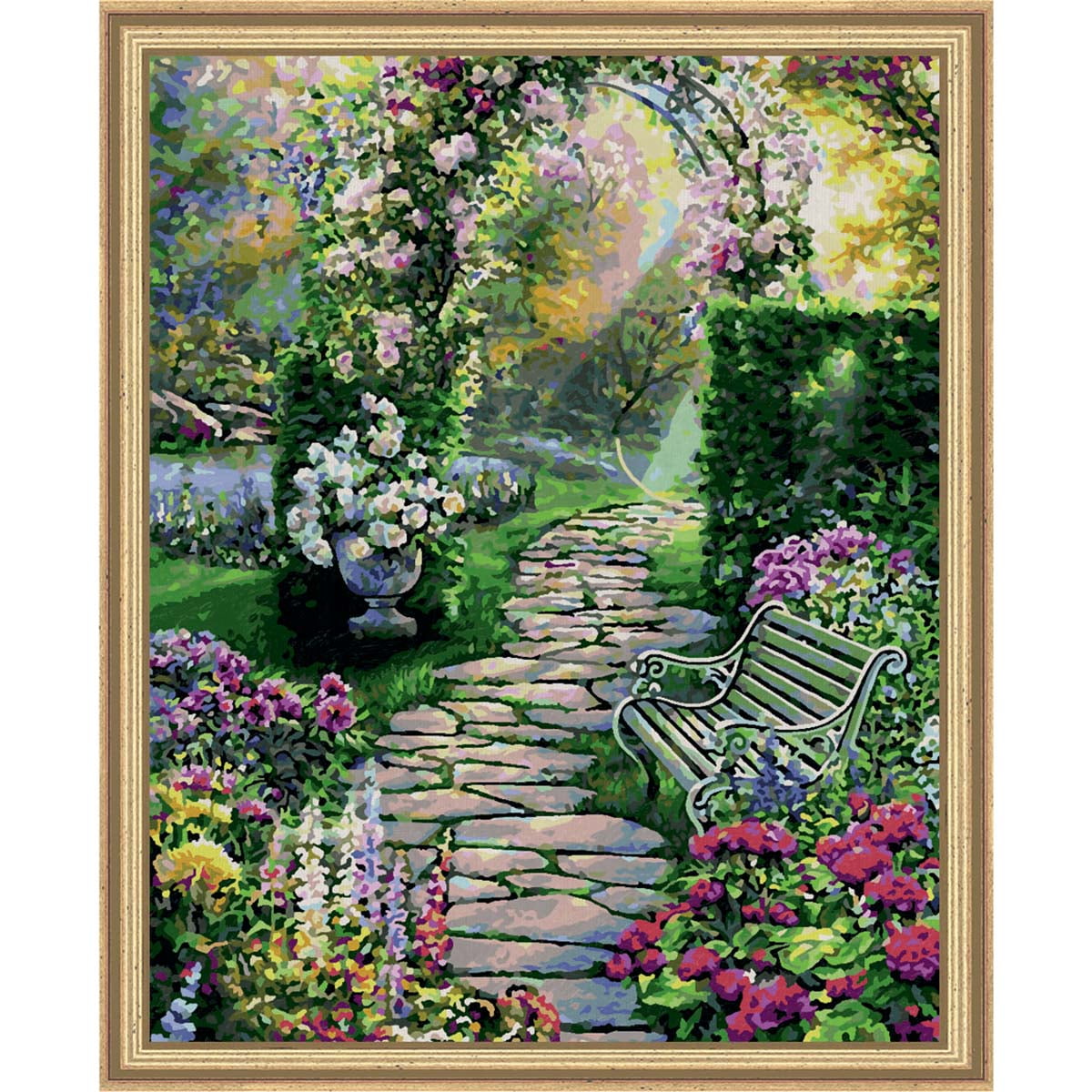 Schipper My Beautiful Garden PaintbyNumber Kit