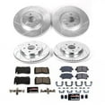 thumbnail image 2 of PowerStop Front and Rear Z23 Evolution Sport Carbon-Fiber Ceramic Brake Pad and Drilled & Slotted Rotor Kit Fits: CADILLAC Select Models K8885, 2 of 7
