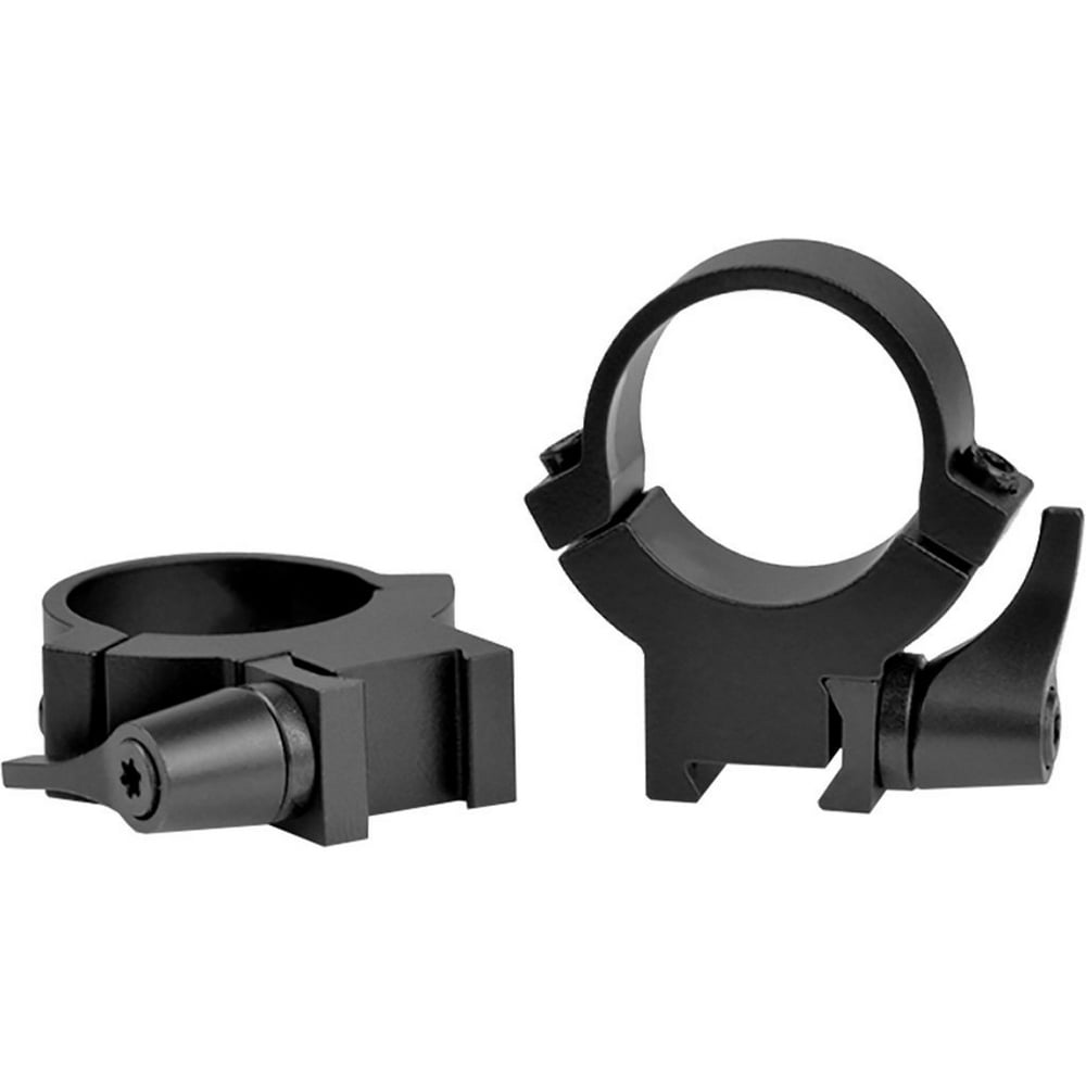 Warne Maxima Horizontal Qd Rimfire Scope Rings 38 Dovetail Matte Black