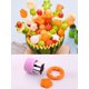 thumbnail image 2 of 3pcs/set Random Color Vegetable Cut Mold, Stainless Steel Creative Cute Carrot Cutter, For Cooking Kids Food, 2 of 5