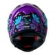 thumbnail image 4 of Casco Moto Certificado Fingerz Morado Azul Talla L Shaft, 4 of 5