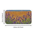 thumbnail image 5 of ARISTURING  Floral Spring Coir Door Mat for Front Door, Entryway, Lavender Flower Welcome Mat for Garden, Garage, Patio, Home, Porch Decor, Coco Coir Doormat 19.68*39.37 in, 5 of 6