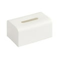 thumbnail image 4 of Portarrollos de papel higiénico para baño, caja de pañuelos, estante para guardar papel higiénico Blanco grande, 4 of 9